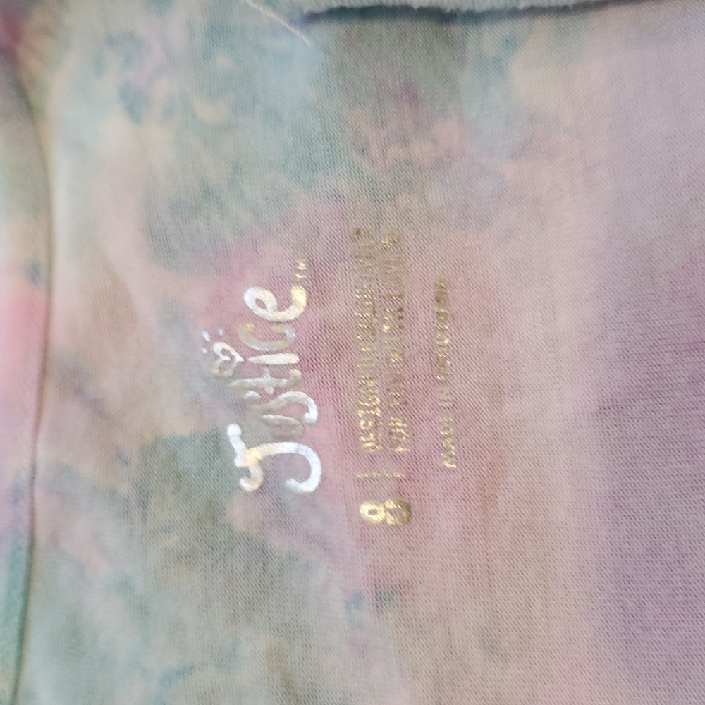 Justice Tie Dye Top - Picture 3 of 4